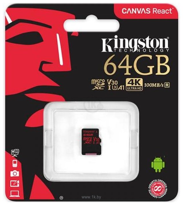 Фотографии Kingston SDCR/64GBSP