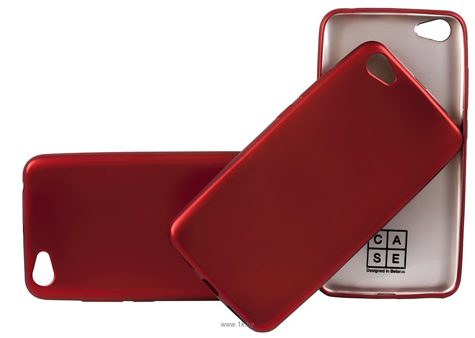 Фотографии Case Deep Matte для Xiaomi Redmi Note 5A (красный)
