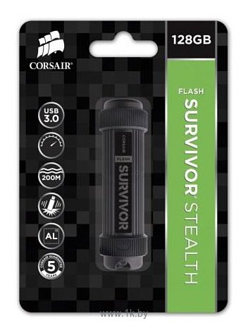 Фотографии Corsair Flash Survivor Stealth (CMFSS3B) 128GB