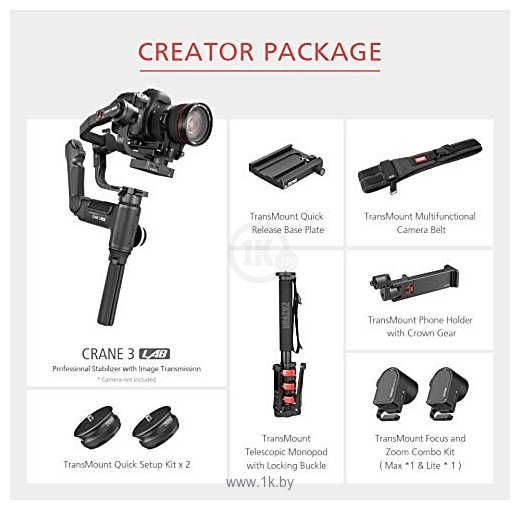 Фотографии Zhiyun Crane 3 Lab Creator