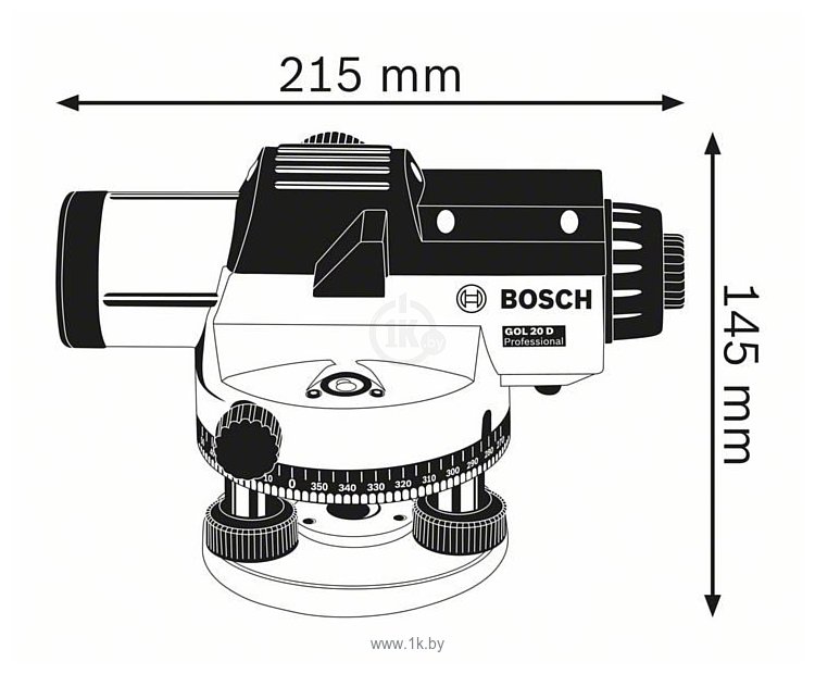 Фотографии Bosch GOL 20 D Kit (0601068402)