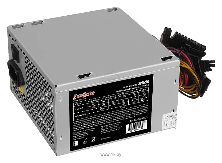 Фотографии ExeGate UN550 550W