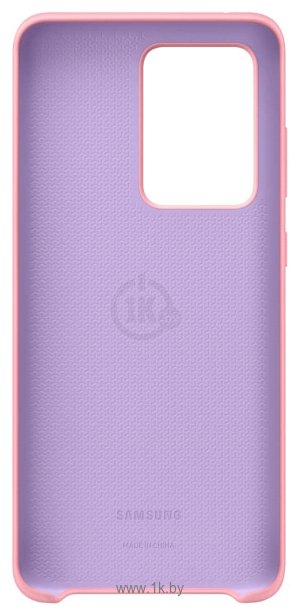 Фотографии Samsung Silicone Cover для Galaxy S20 Ultra (розовый)