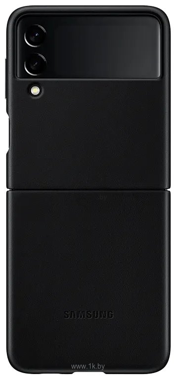 Фотографии Samsung Leather Cover для Samsung Galaxy Z Flip3 (черный)