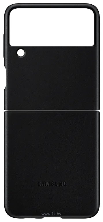 Фотографии Samsung Leather Cover для Samsung Galaxy Z Flip3 (черный)