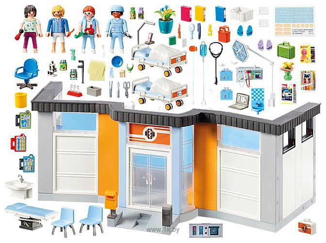 Фотографии Playmobil PM70191 Мебелированное Больничное Крыло