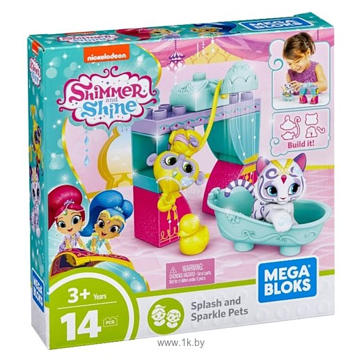 Фотографии Mega Bloks Shimmer and Shine FFF36 Сплэш и Спаркл