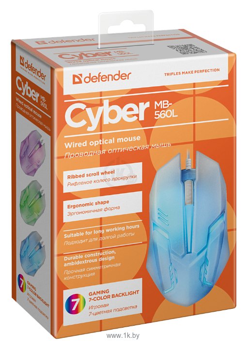 Фотографии Defender Cyber MB-560L White USB