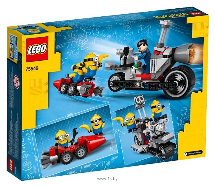 Фотографии LEGO Minions 75549 Невероятная погоня на мотоцикле