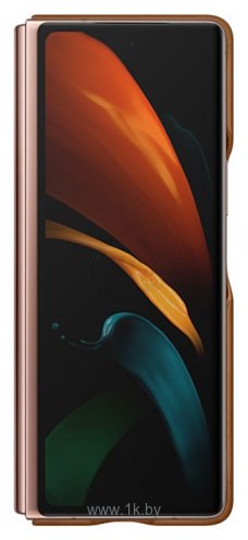 Фотографии Samsung Leather Cover для Samsung Galaxy Z Fold2 (коричневый)