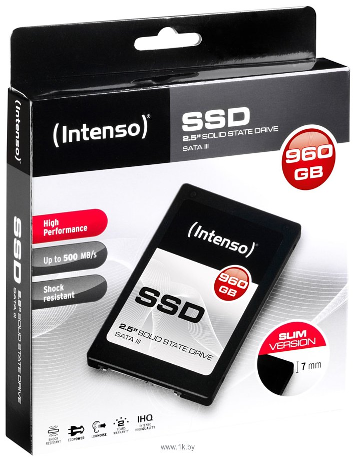 Фотографии Intenso SATA III High 960GB (3813460)