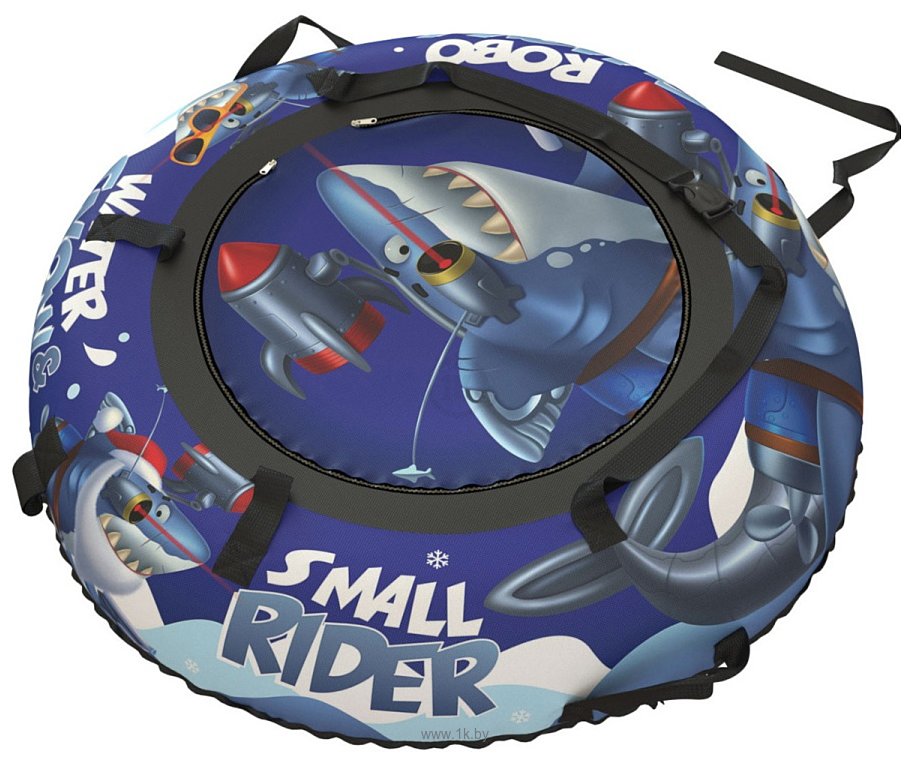 Фотографии Small Rider Snow Tubes 4 Акула Робот 110 см (синий)