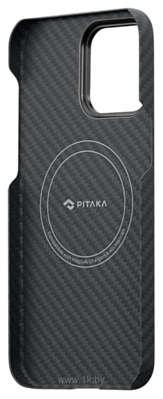 Фотографии Pitaka MagEZ Case 3 для iPhone 14 Pro Max (1500D twill, черный/серый)