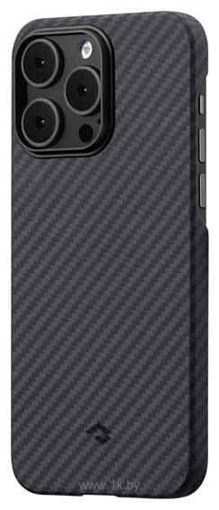 Фотографии Pitaka MagEZ Case 3 для iPhone 14 Pro Max (1500D twill, черный/серый)