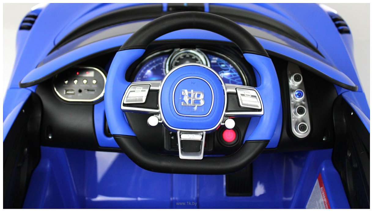 Фотографии RiverToys Bugatti Divo HL338 (синий)