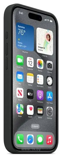 Фотографии Apple MagSafe Silicone Case для iPhone 15 Pro Max (черный)