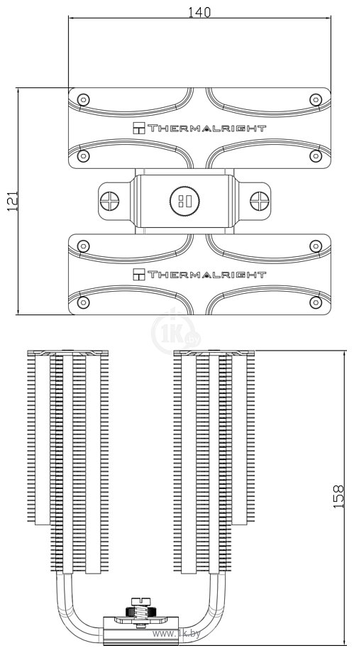 Фотографии Thermalright Frost Commander 140