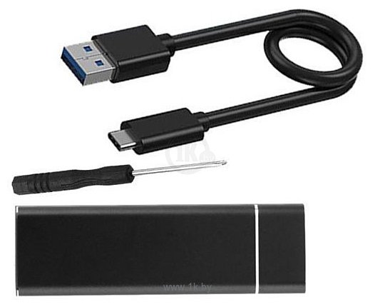 Фотографии USBTOP M.2 NVME - USB-C/USB-A (10 Гбит/с, черный)