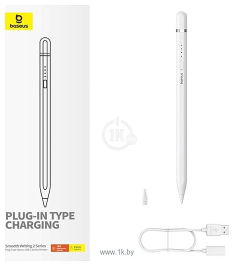 Фотографии Baseus Smooth Writing 2 Series Plug-Type Stylus USB-C (Active Version)