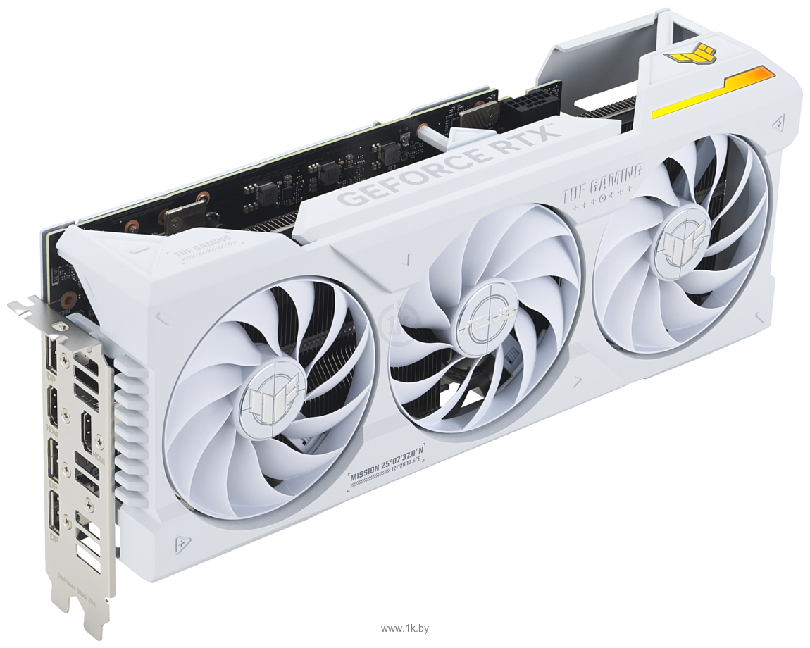 Фотографии ASUS TUF Gaming GeForce RTX 4070 Ti 12GB GDDR6X White OC Edition (TUF-RTX4070TI-O12G-WHITE-GAMING)