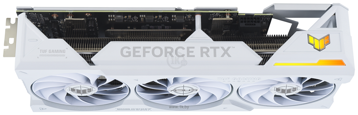 Фотографии ASUS TUF Gaming GeForce RTX 4070 Ti 12GB GDDR6X White OC Edition (TUF-RTX4070TI-O12G-WHITE-GAMING)
