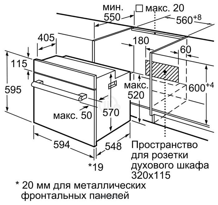 Фотографии Bosch Serie 6 HBJ517SG0R