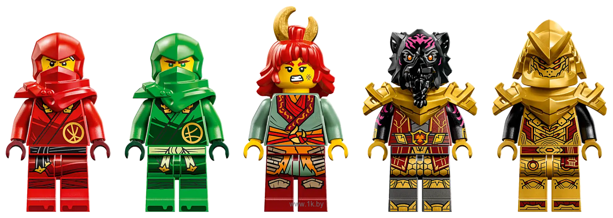 Фотографии LEGO Ninjago 71793 Трансформируемый лавовый дракон