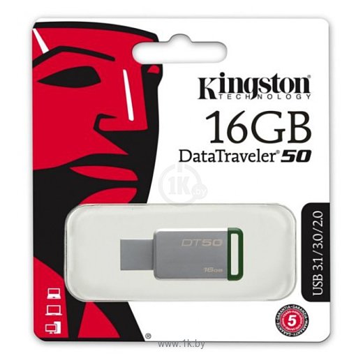 Фотографии Kingston DataTraveler 50 16GB (DT50/16GB)