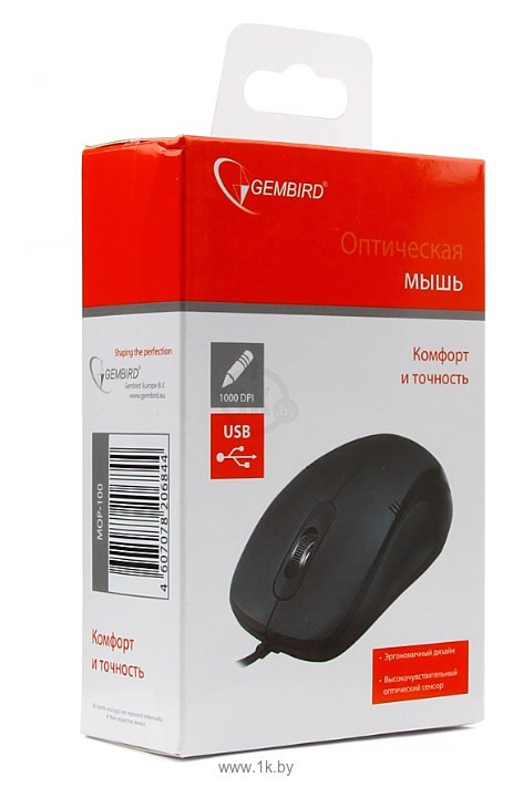 Фотографии Gembird MOP-100 black USB