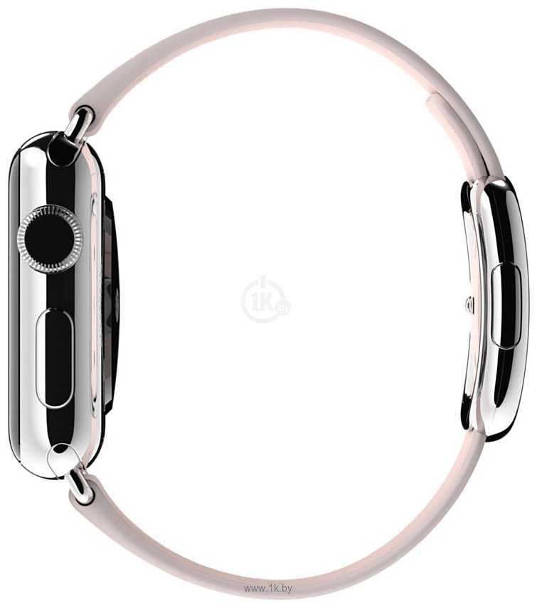 Фотографии Apple с современной пряжкой 38 мм (бледно-розовый, размер S) (MJ572)