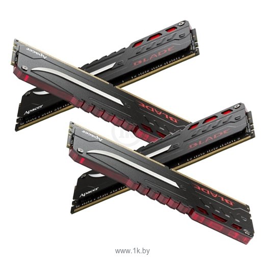 Фотографии Apacer BLADE FIRE DDR4 3000 CL 16-16-16-36 DIMM 128Gb Kit (32GBx4)