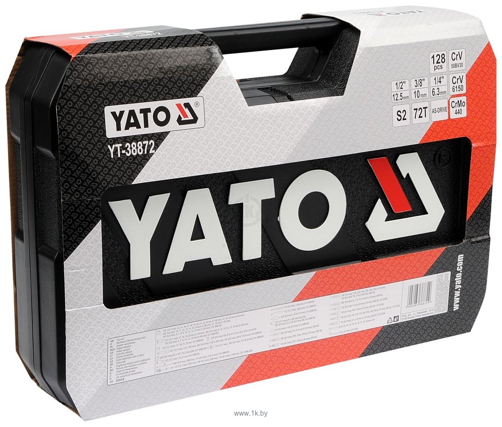 Фотографии Yato YT-38872 128 предметов
