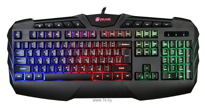 Фотографии Oklick 777G PSYCHO Multimedia Keyboard black USB