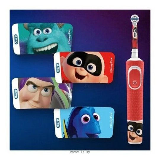 Фотографии Oral-B Vitality Kids Pixar D100.413.2KX + чехол