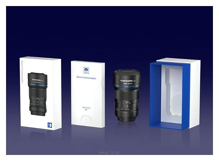 Фотографии Sirui 50mm f1.8 Anamorphic Sony E-mount