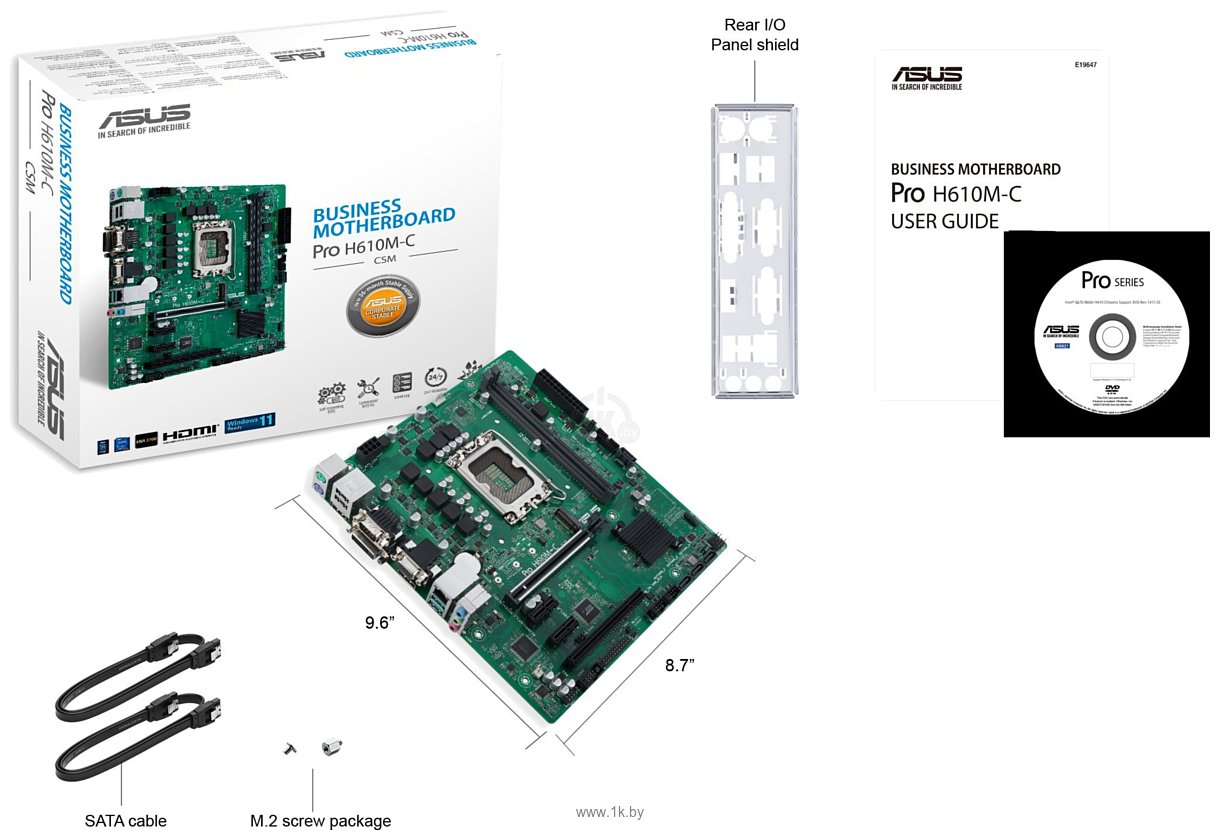 Фотографии ASUS Pro H610M-C-CSM