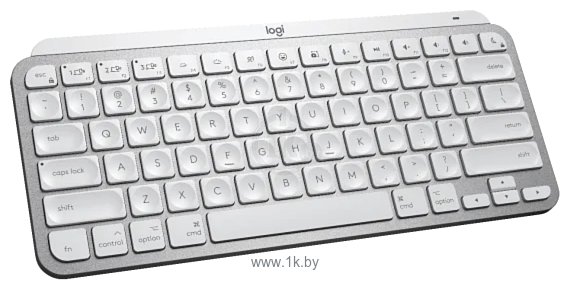 Фотографии Logitech MX Keys Mini for Mac light-gray (без кириллицы)