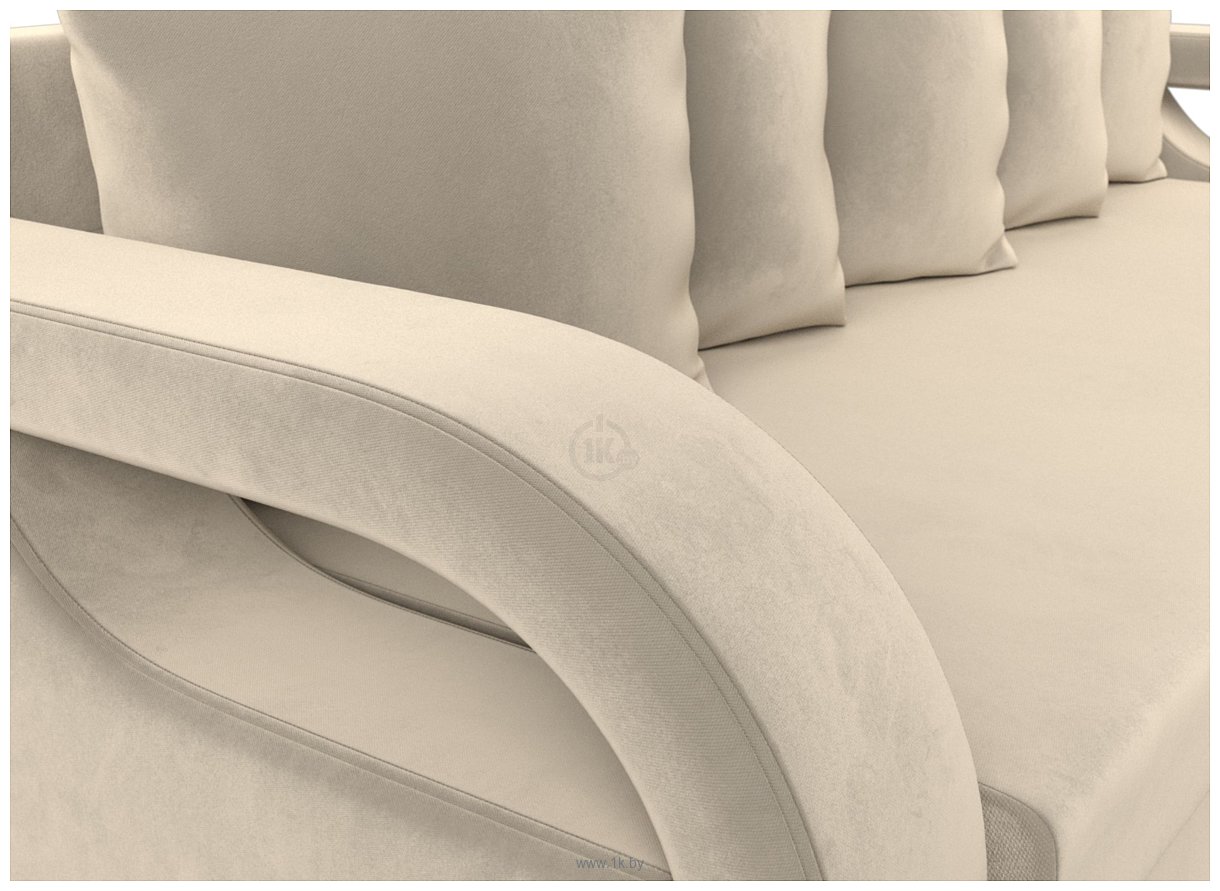 Фотографии Лига диванов Лига-010 117355 (микровельвет бежевый)
