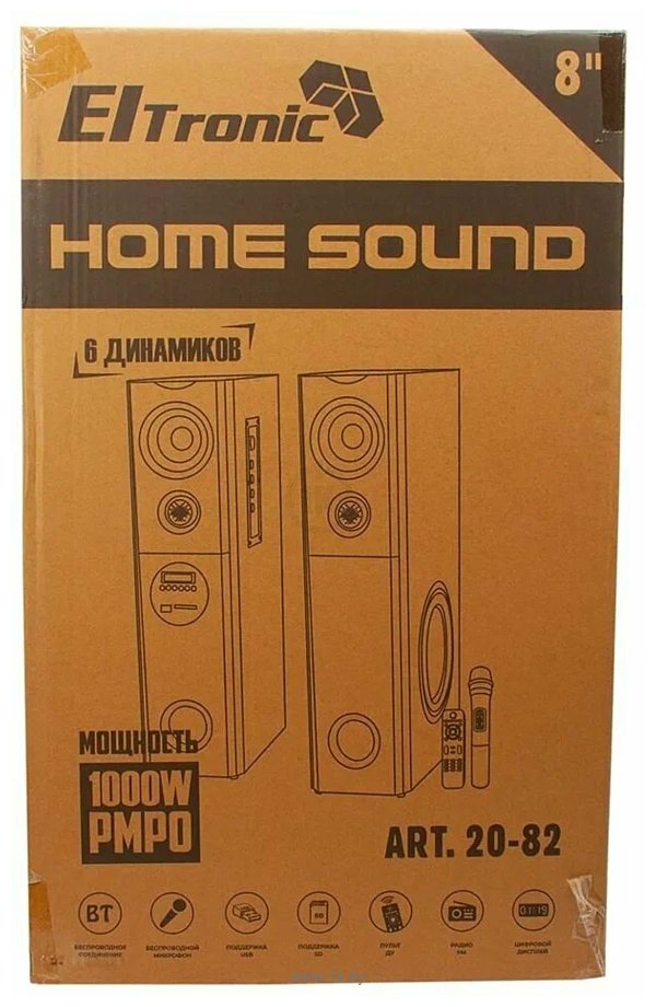 Фотографии Eltronic 20-82 Home Sound (черный)