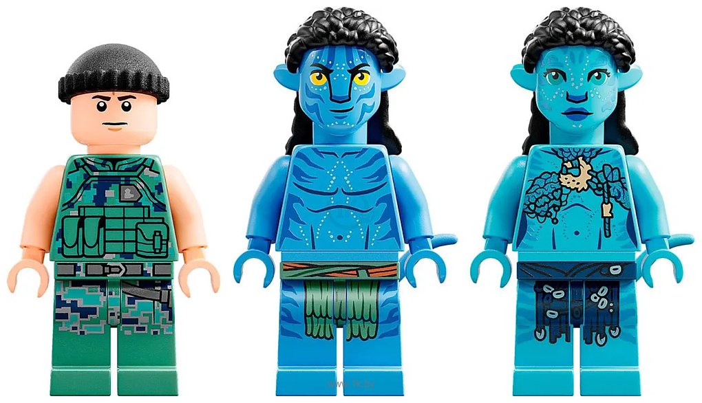 Фотографии LEGO Avatar 75579 Тулкун Пайякан и Краб