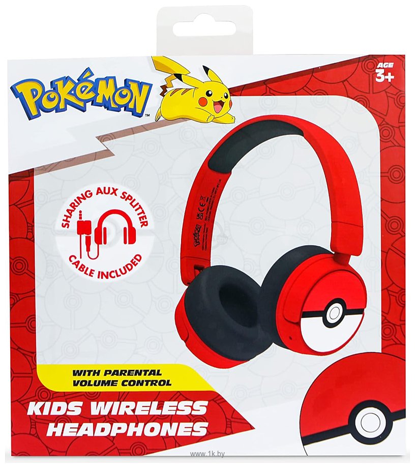 Фотографии OTL Technologies Pokemon Poke Ball Kids Wireless PK1000