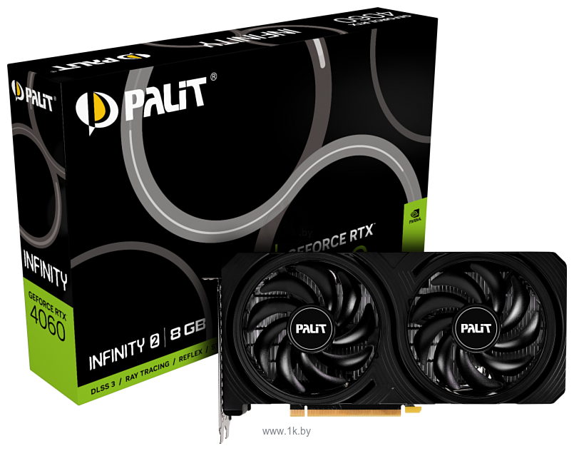 Фотографии Palit GeForce RTX 4060 Infinity 2 (NE64060019P1-1070L)