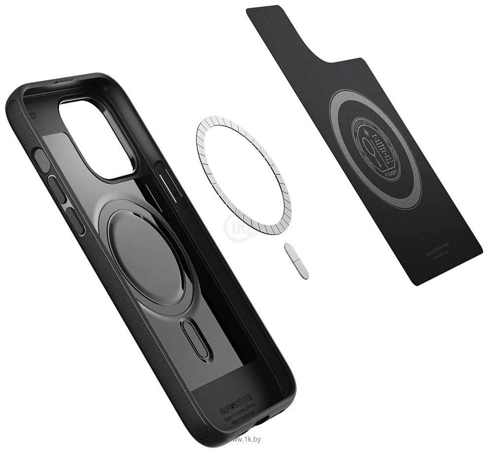 Фотографии Spigen Mag Armor (MagFit) для iPhone 14 Pro Max ACS04844 (черный)