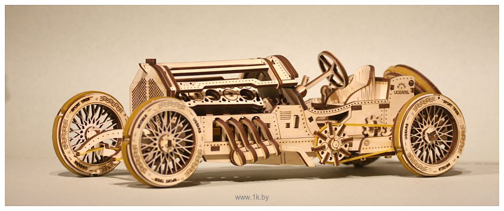 Фотографии Ugears Спорткар U-9 Гран-при