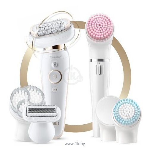 Фотографии Braun SES 9100 Silk-epil 9 Flex Beauty Set + щетка для лица