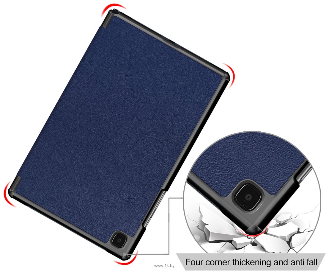 Фотографии JFK Smart Case для Samsung Galaxy Tab A7 (темно-синий)