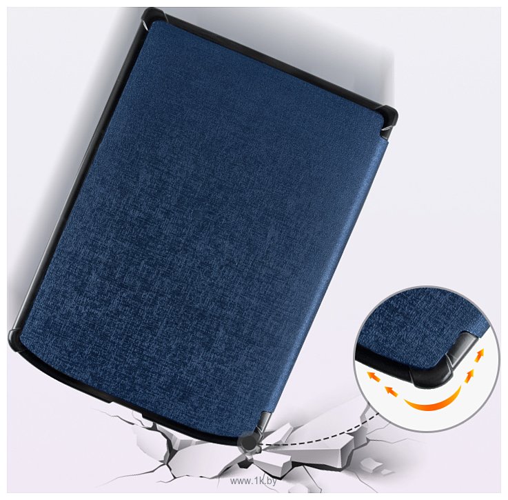Фотографии KST Smart Case для PocketBook InkPad X 10.3 2019 (с автовыключением, синий)