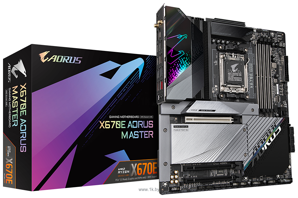 Фотографии Gigabyte X670E Aorus Master (rev. 1.0)