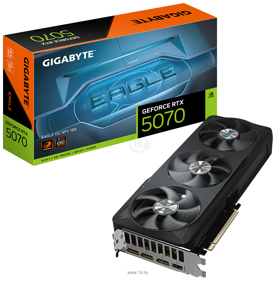 Фотографии Gigabyte GeForce RTX 5070 Eagle OC SFF 12G (GV-N5070EAGLE OC-12GD)