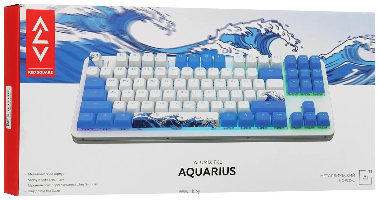 Фотографии Red Square Alumix TKL Aquarius v2 g3ms Sapphire